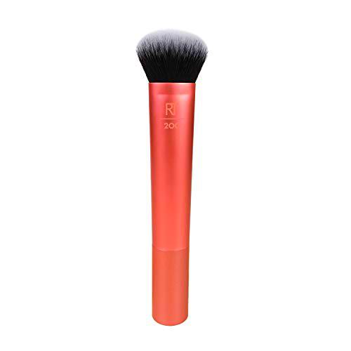 REAL TECHNIQUES Expert Face Brush - Brocha para Base de Maquillaje (Polvo/Fluido) 1 Unidad, 60 g, Rosa