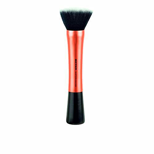 Brocha Flat Top Kabuki De Maquillaje Fluido, Pelo Sintético