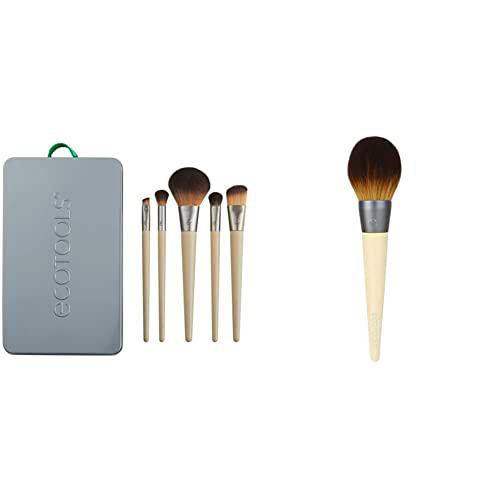 EcoTools® Start the Day Beautifully - Juego de brochas de maquillaje &amp; EcoTools® Full Powder