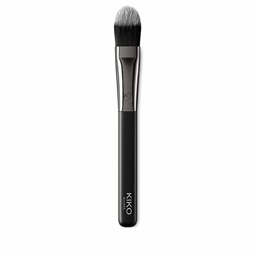 KIKO Milano - Face 03 Flat Foundation Brush, Brocha Plana Para Bases De Maquillaje Líquidas O En Crema