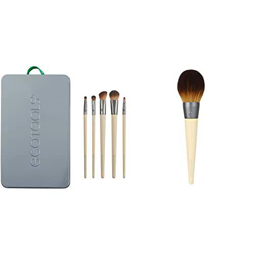 ECOTOOLS Daily Defined Eye Kit - Set de 5 Brochas para Ojos &amp; Full powder