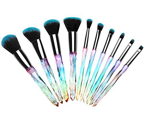 Luxspire [10PZS] Pincel de Maquillaje Profesional, Juego de Cepillo de Maquillaje