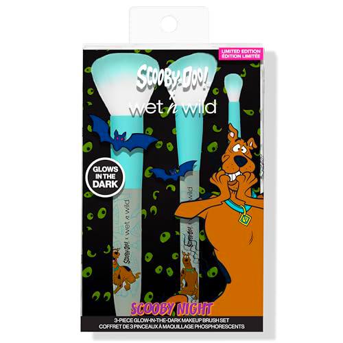 Wet n Wild Scooby-Doo Snacks Conjunto de Brochas, Set de 3 Brochas Suaves para Rostro y Ojos