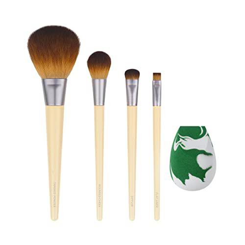 ECOTOOLS Expert Face Brush - Brocha para base de maquillaje (polvo/fluido) REAL TECHNIQUES