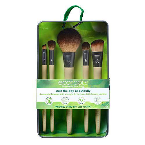 EcoTools® Start the Day Beautifully - Juego de brochas de maquillaje