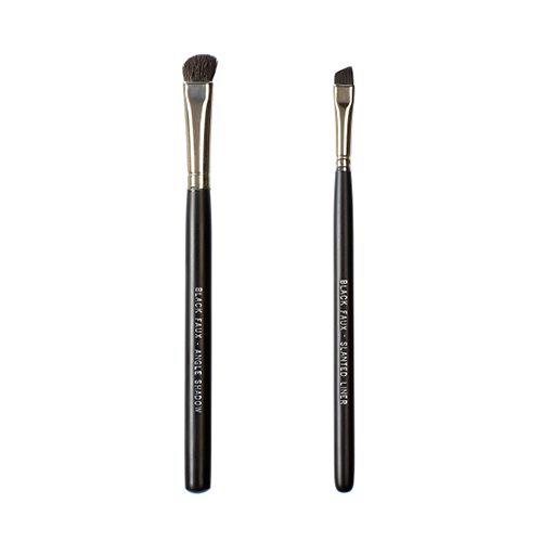 VEGANO AMOR Negro Faux Cepillos Sombra de Ojos y Slanted Angle Liner