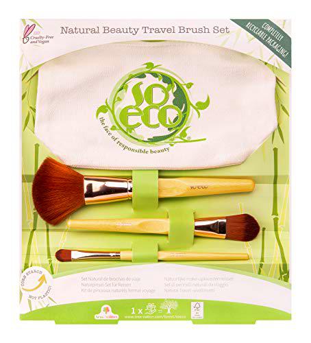 So Eco Set de Brochas de Viaje de Belleza Natural 220 gr