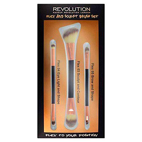 Revolution Flex &amp; Sculpt - Juego de brochas