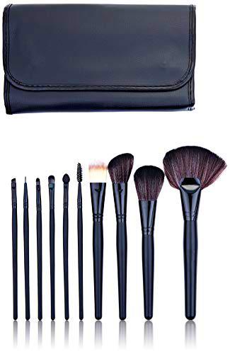 sdi-paris Set de 10 pinceles de maquillaje negros